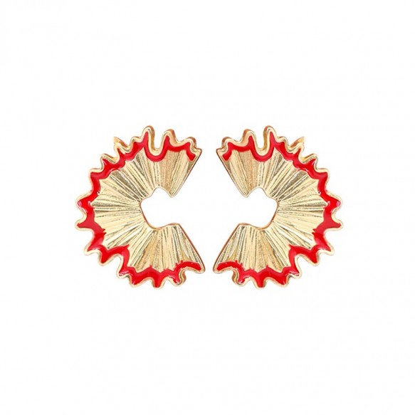 Pencil Shave Art Earring